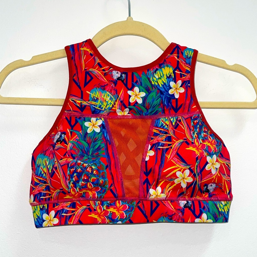 RARE The Tiffany by Chestee in Limited Edition Floral Pineapple Pattern